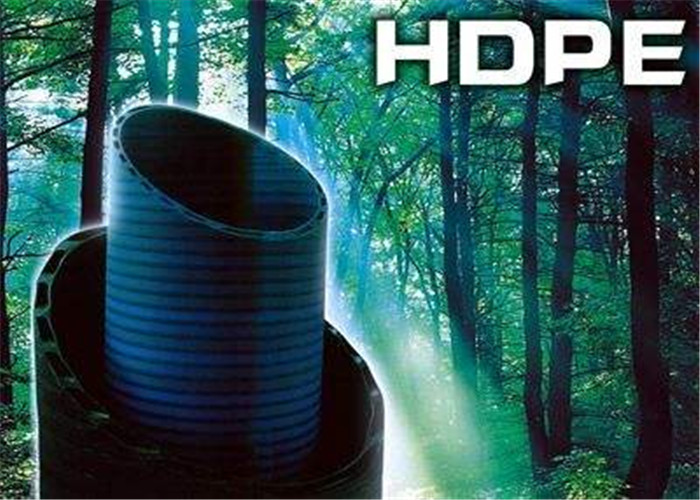 HDPE large diameter hollow wall winding pipe produc