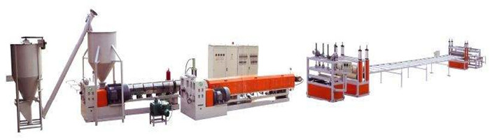 XPS Foam sheet extrusion line.