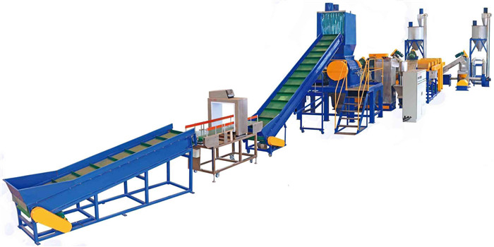 PET Recycling Crushing washing drying Line