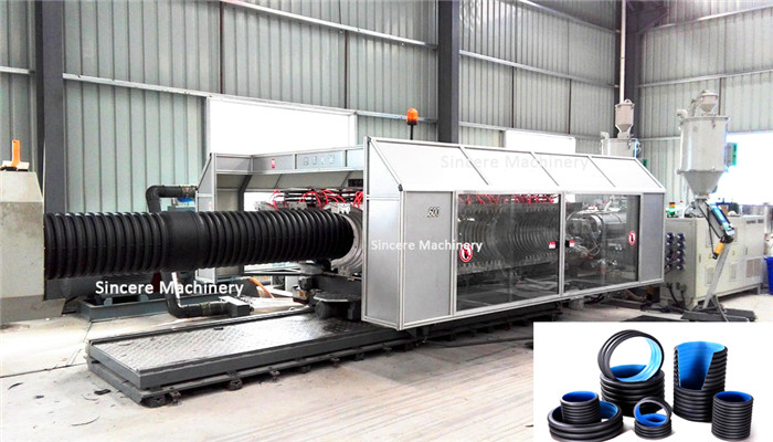 Double Wall Corrugated Pipe Production Line