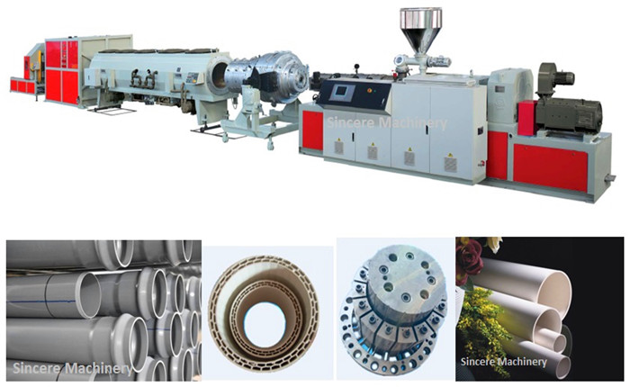 <b>UPVC PVC PVC-C PIPE EXTRUSION LINE.</b>