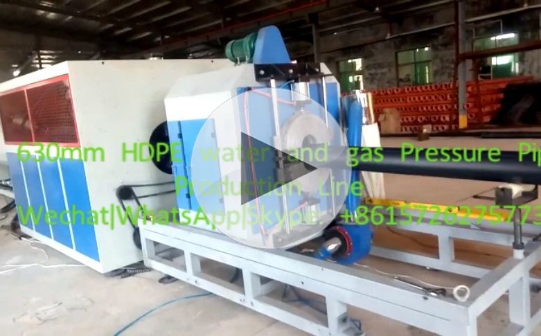 280-630mm HDPE Water Gas Supply Pipe Production Line